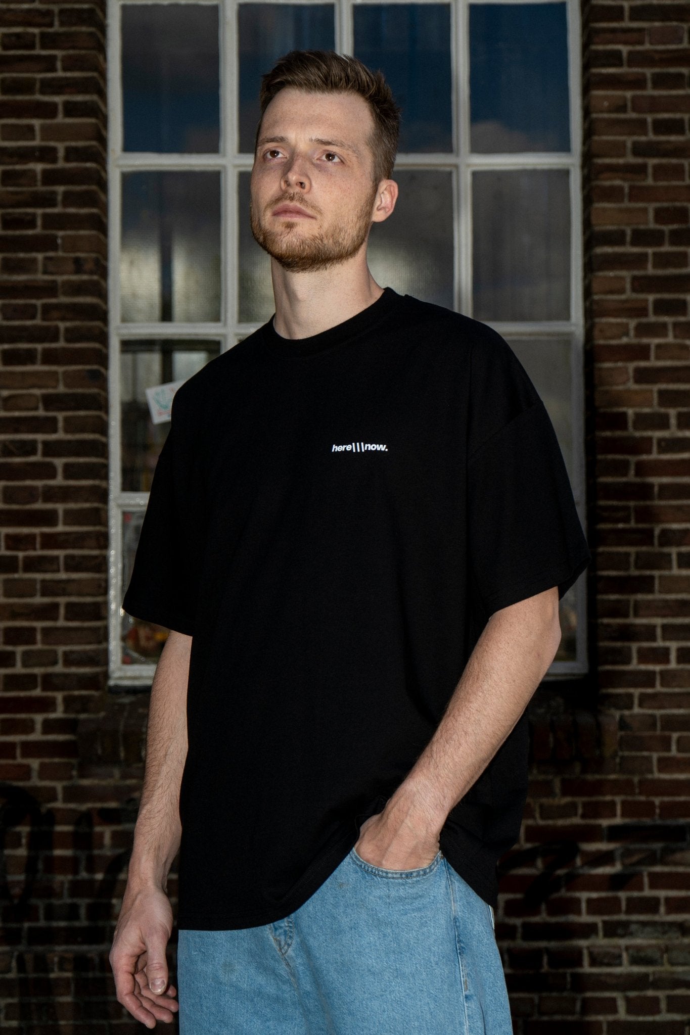 Connections Tee - Black - here\\\now.