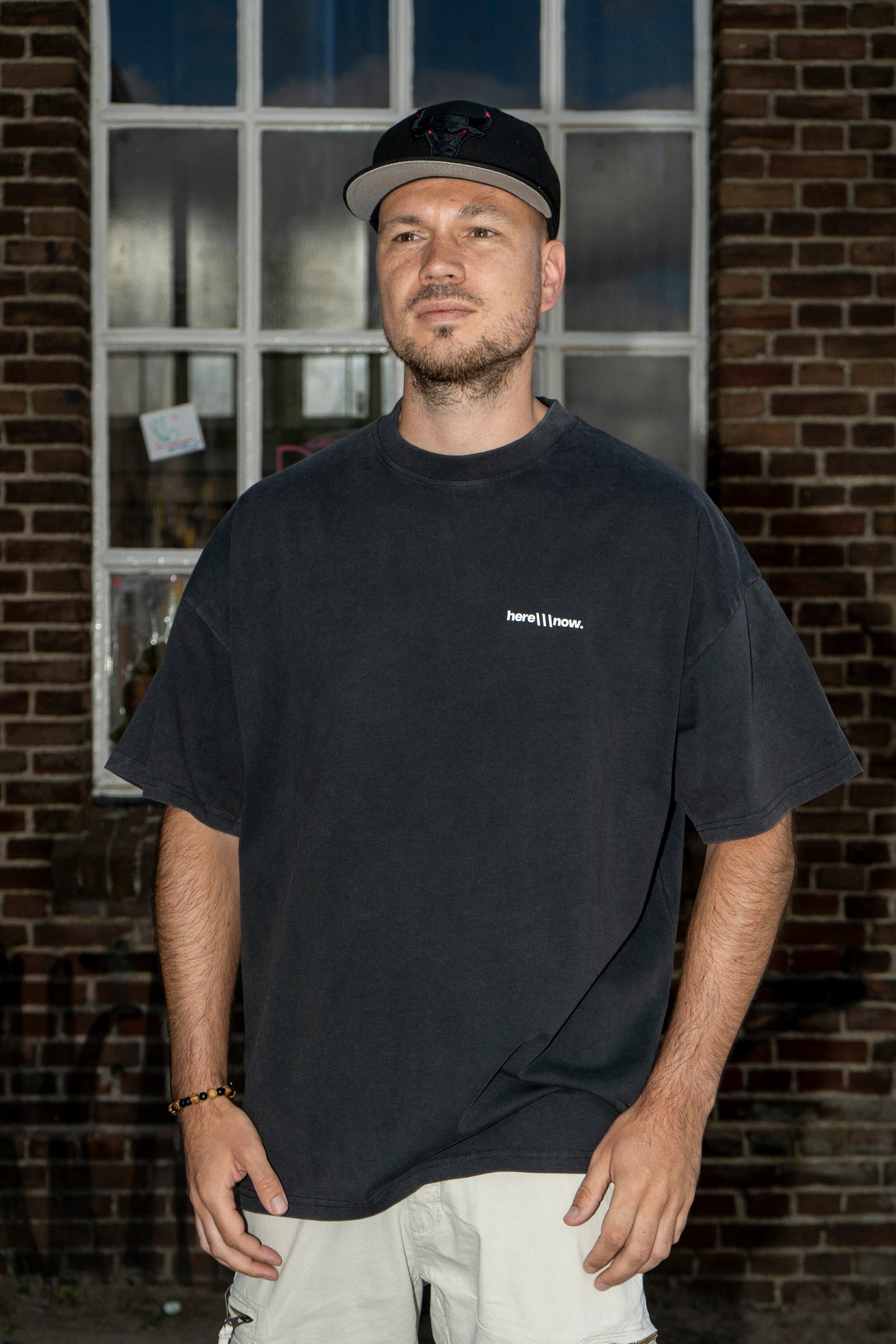 Unison - Vintage Black - Heavy Quality Oversized T-shirt