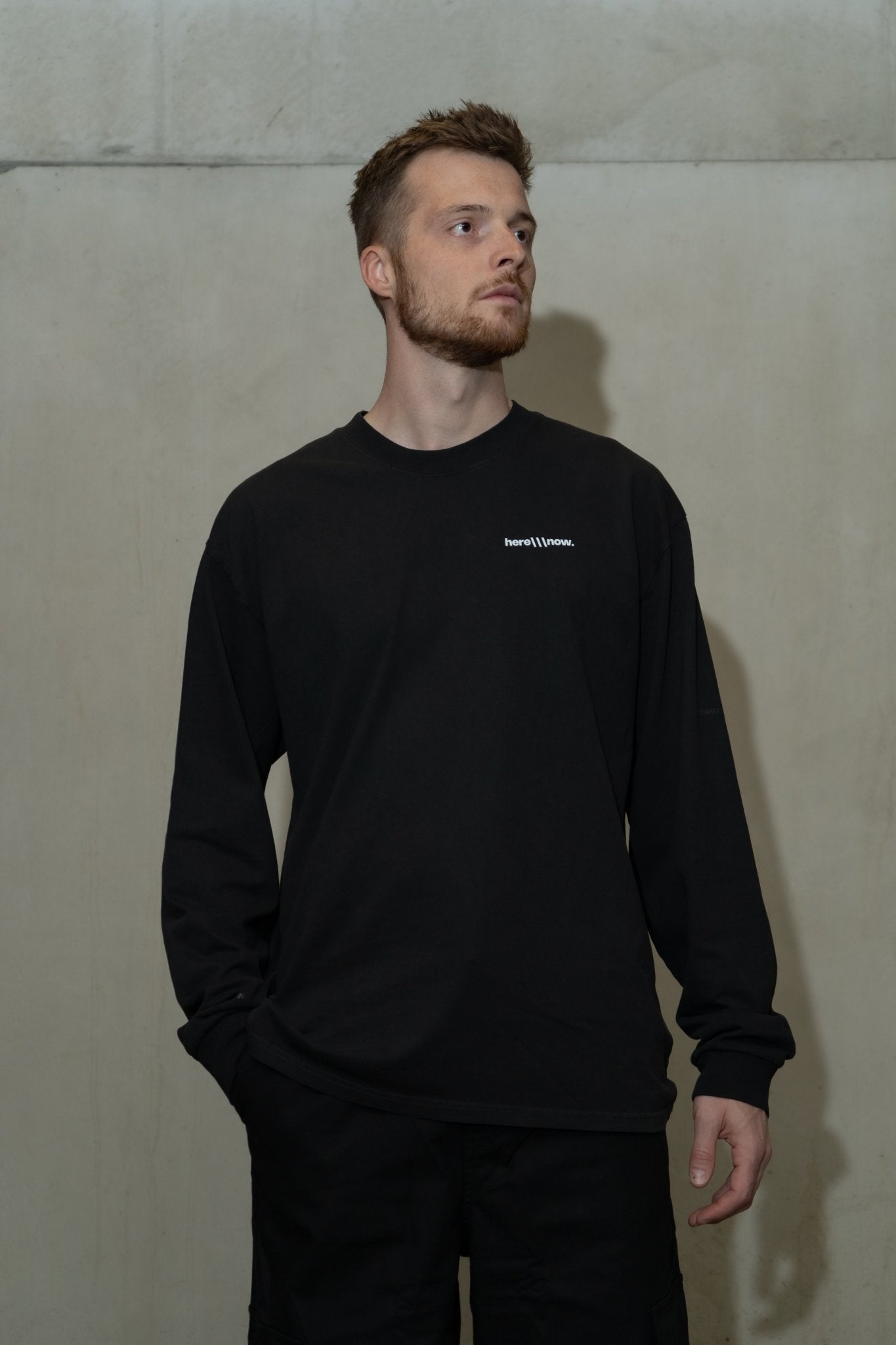 Unison - Longsleeve - Faded Black - here\\\now.