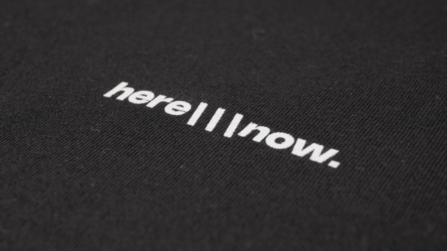 Unison Tee - Vintage Black - here\\\now.