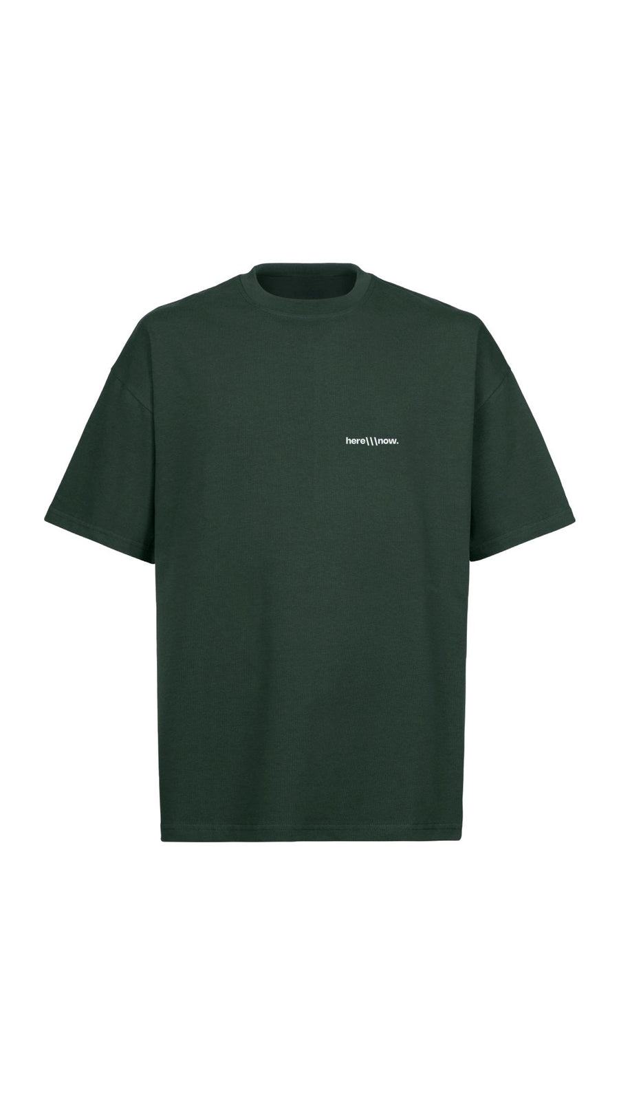 Unison Tee - Wild Green - here\\\now.