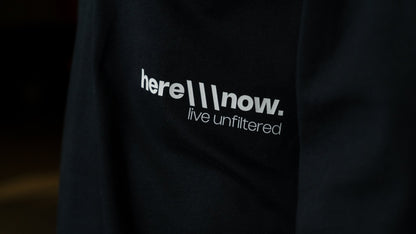Connections - Longsleeve - Navy Blue - here\\\now.