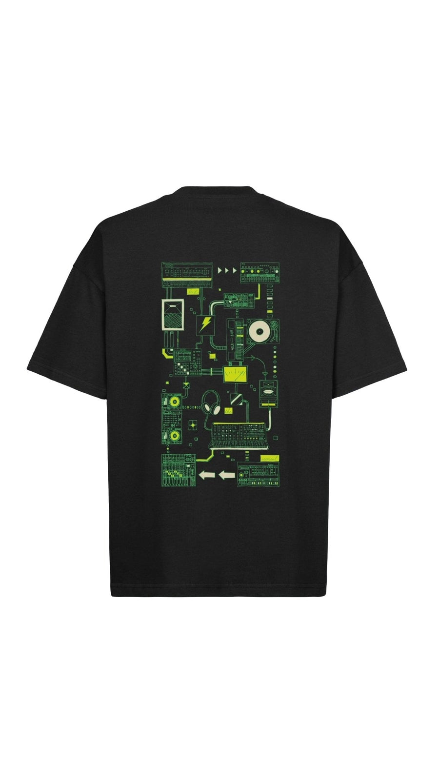 Connections Tee - Black - here\\\now.