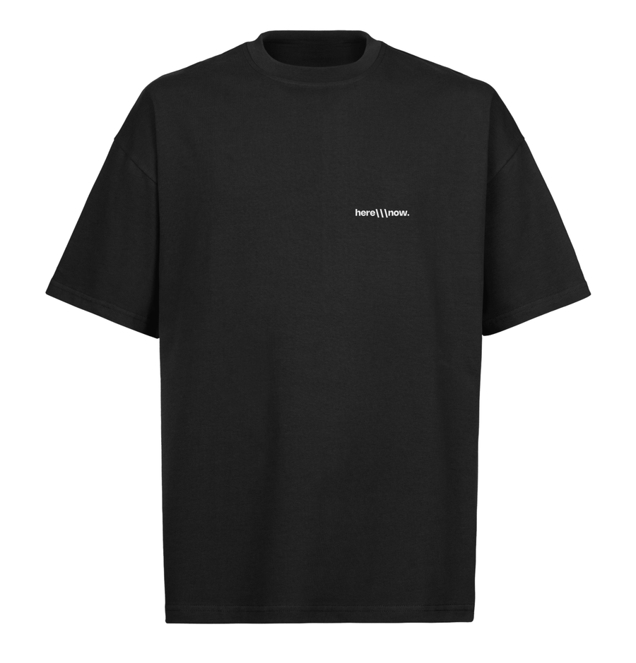 Connections Tee - Black - here\\\now.