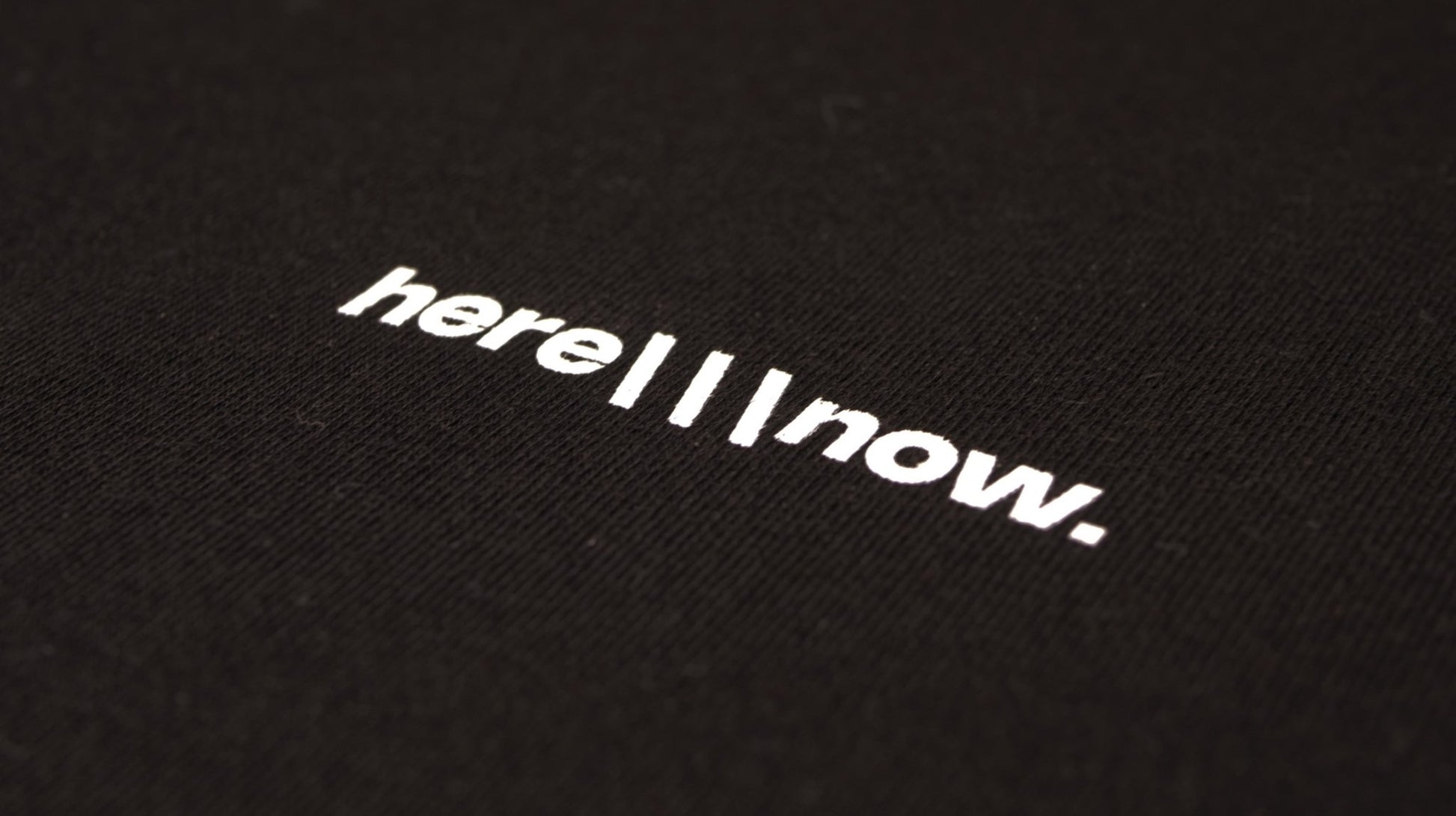 Connections Tee - Black - here\\\now.