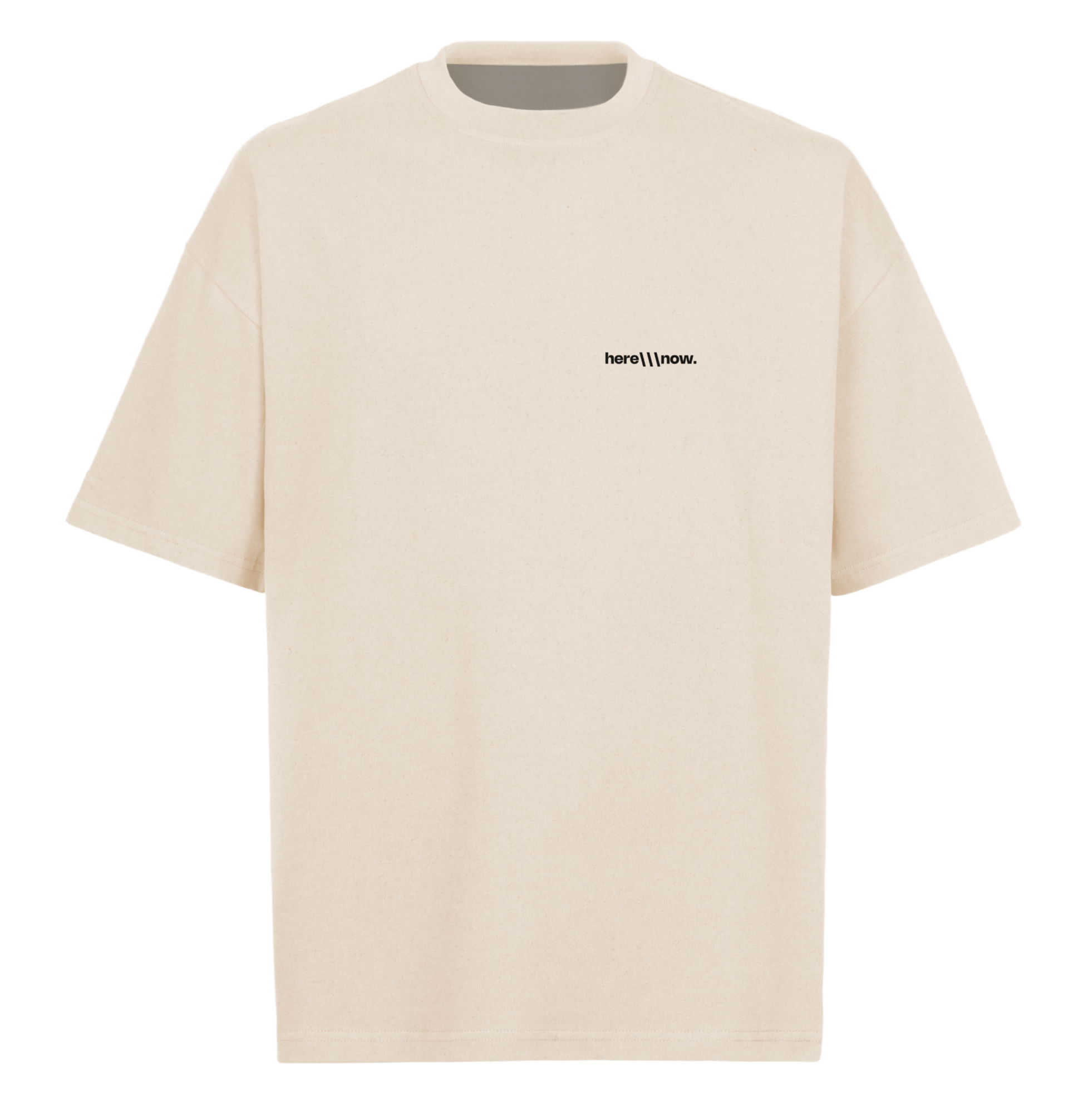 Connections Tee - Natural - here\\\now.