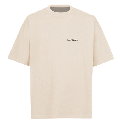 Connections Tee - Natural - here\\\now.