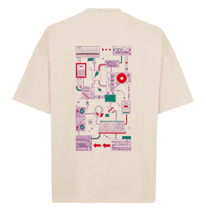 Connections Tee - Natural - here\\\now.