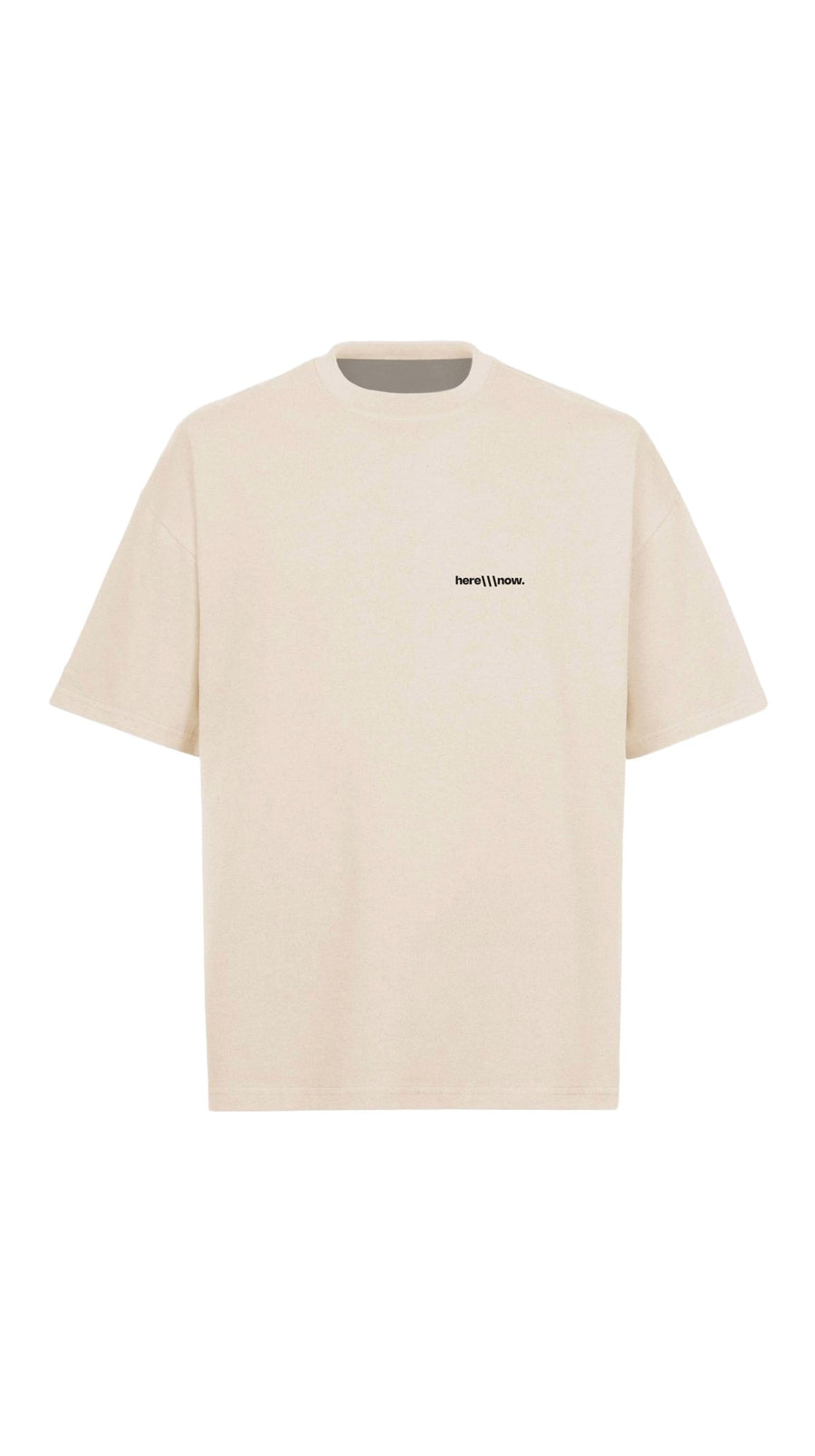 Connections Tee - Natural - here\\\now.