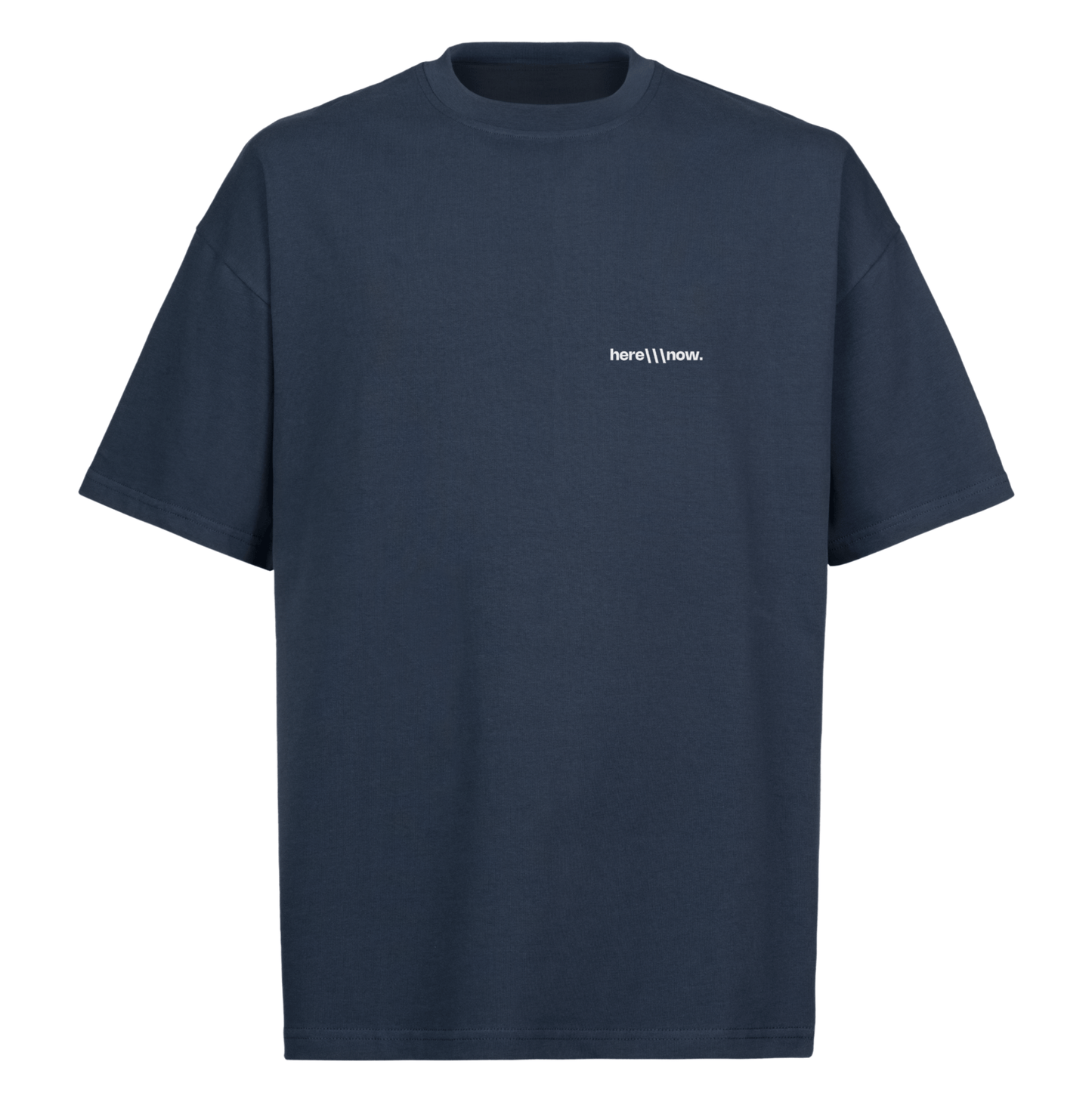 Connections Tee - Navy Blue - here\\\now.