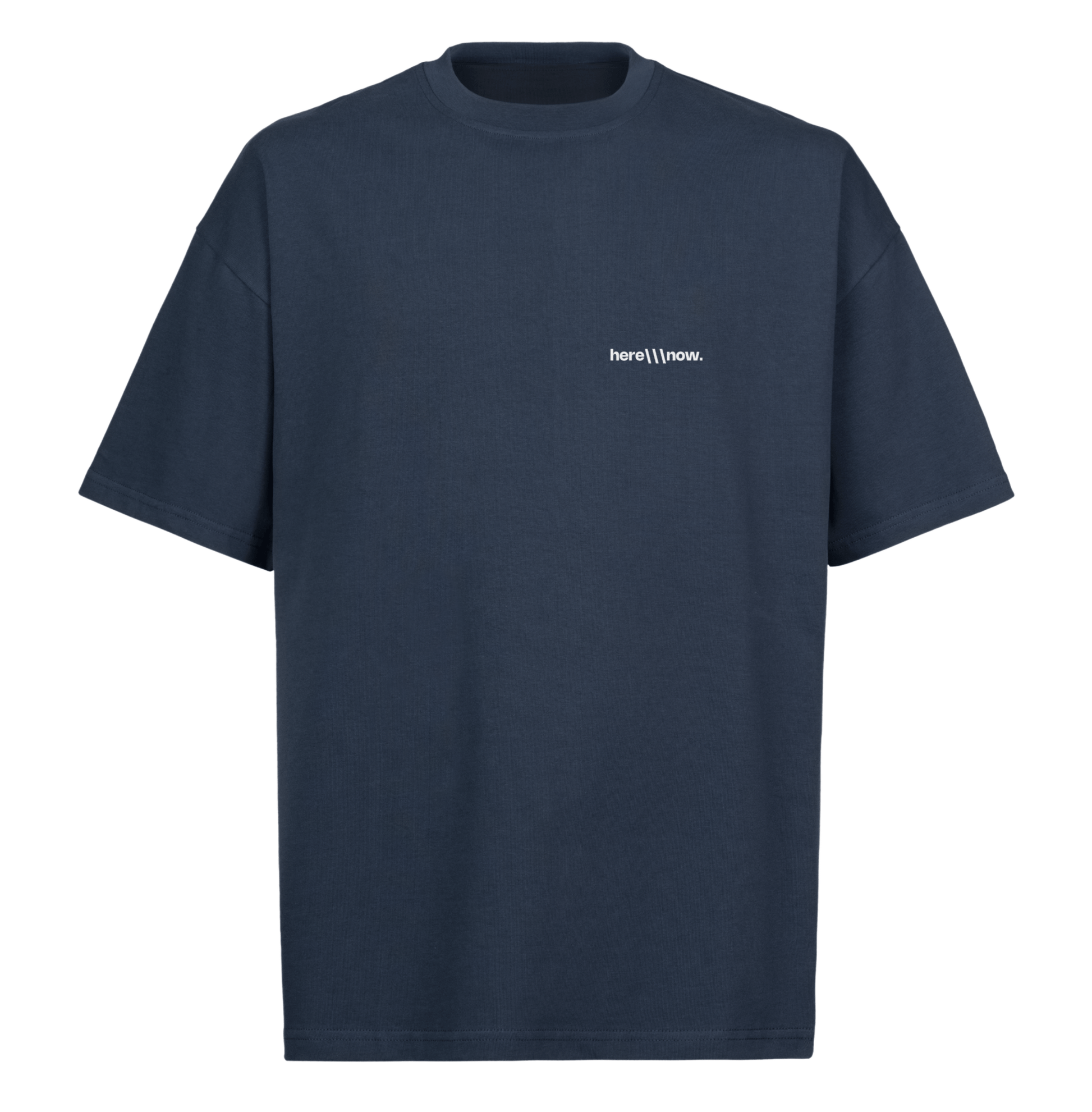Connections Tee - Navy Blue - here\\\now.