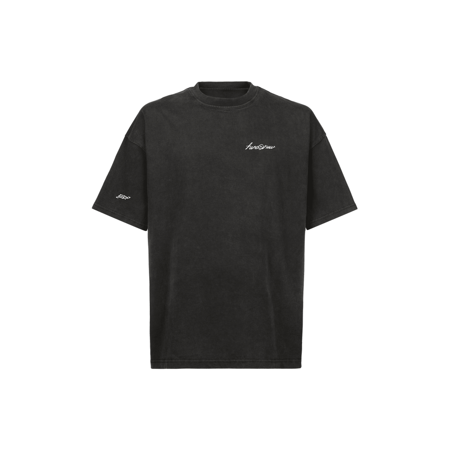 Oversized Tee - Human Connection - Vintage Black - here\\\now.