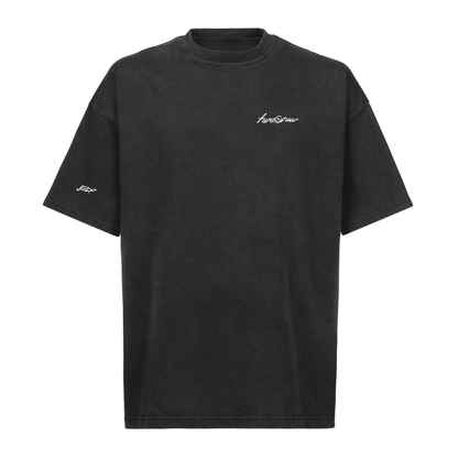 Oversized Tee - Human Connection - Vintage Black - here\\\now.