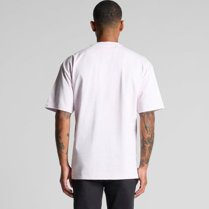 Relaxed Tee - Backprint - White - here\\\now.