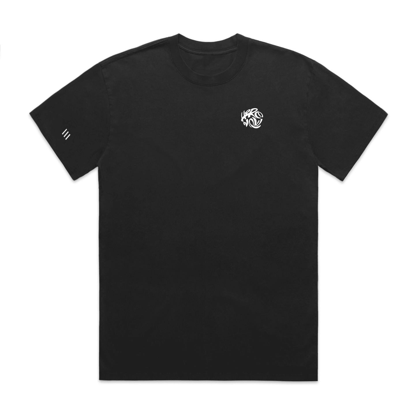 Relaxed Tee - Essential - Black - here\\\now.