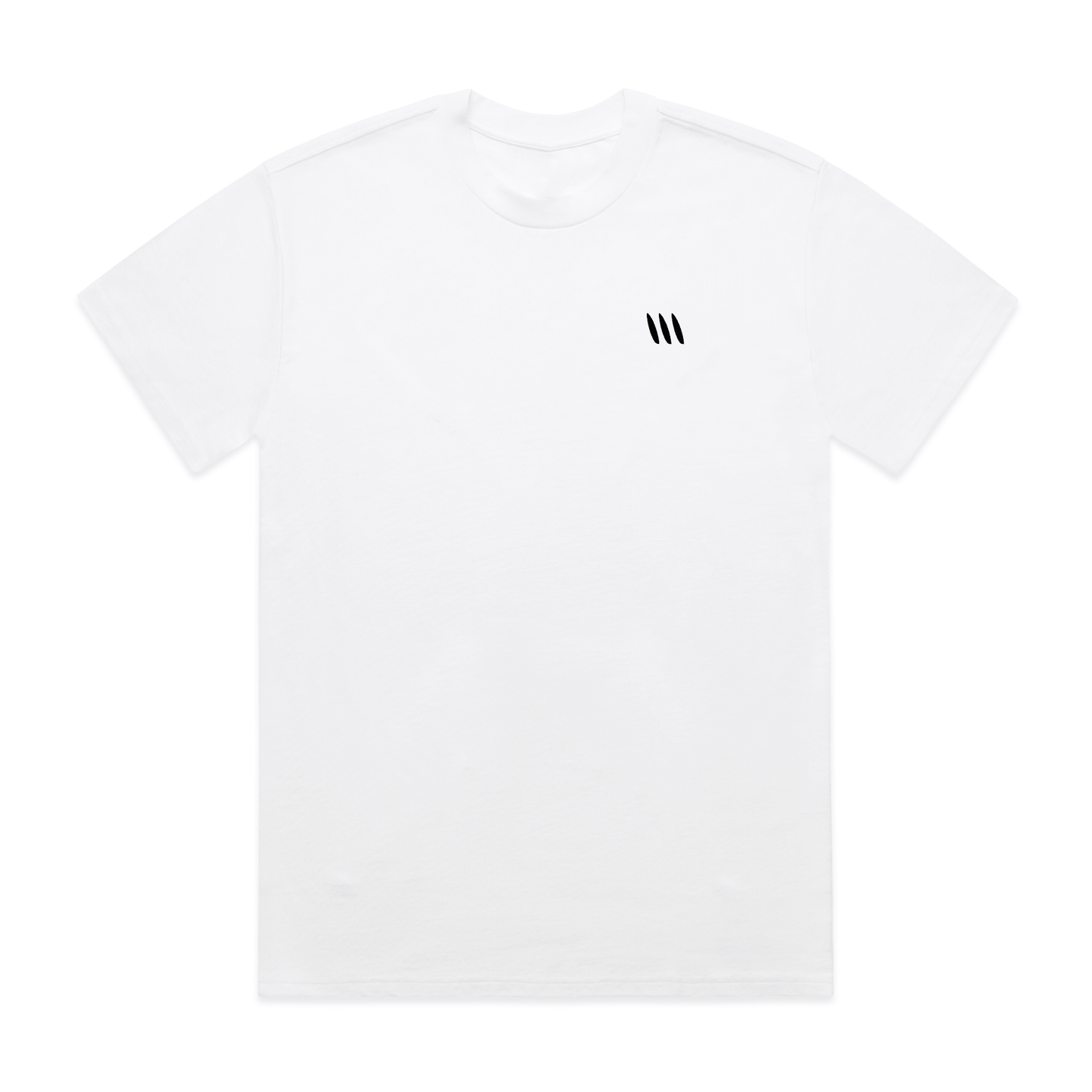 Relaxed Tee - Essential - White - here\\\now.