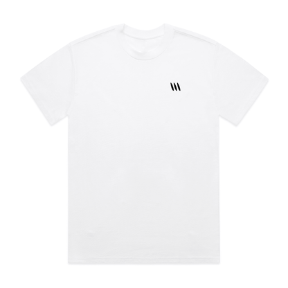 Relaxed Tee - Essential - White - here\\\now.