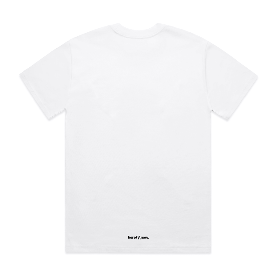 Relaxed Tee - Essential - White - here\\\now.