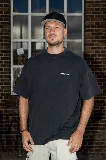 Unison Tee - Vintage Black - here\\\now.