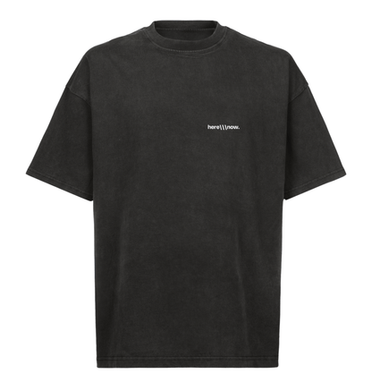 Unison Tee - Vintage Black - here\\\now.
