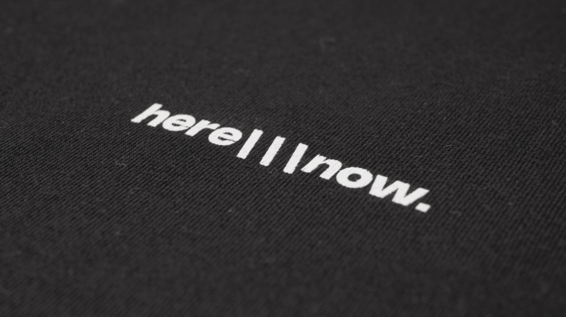 Unison Tee - Vintage Black - here\\\now.