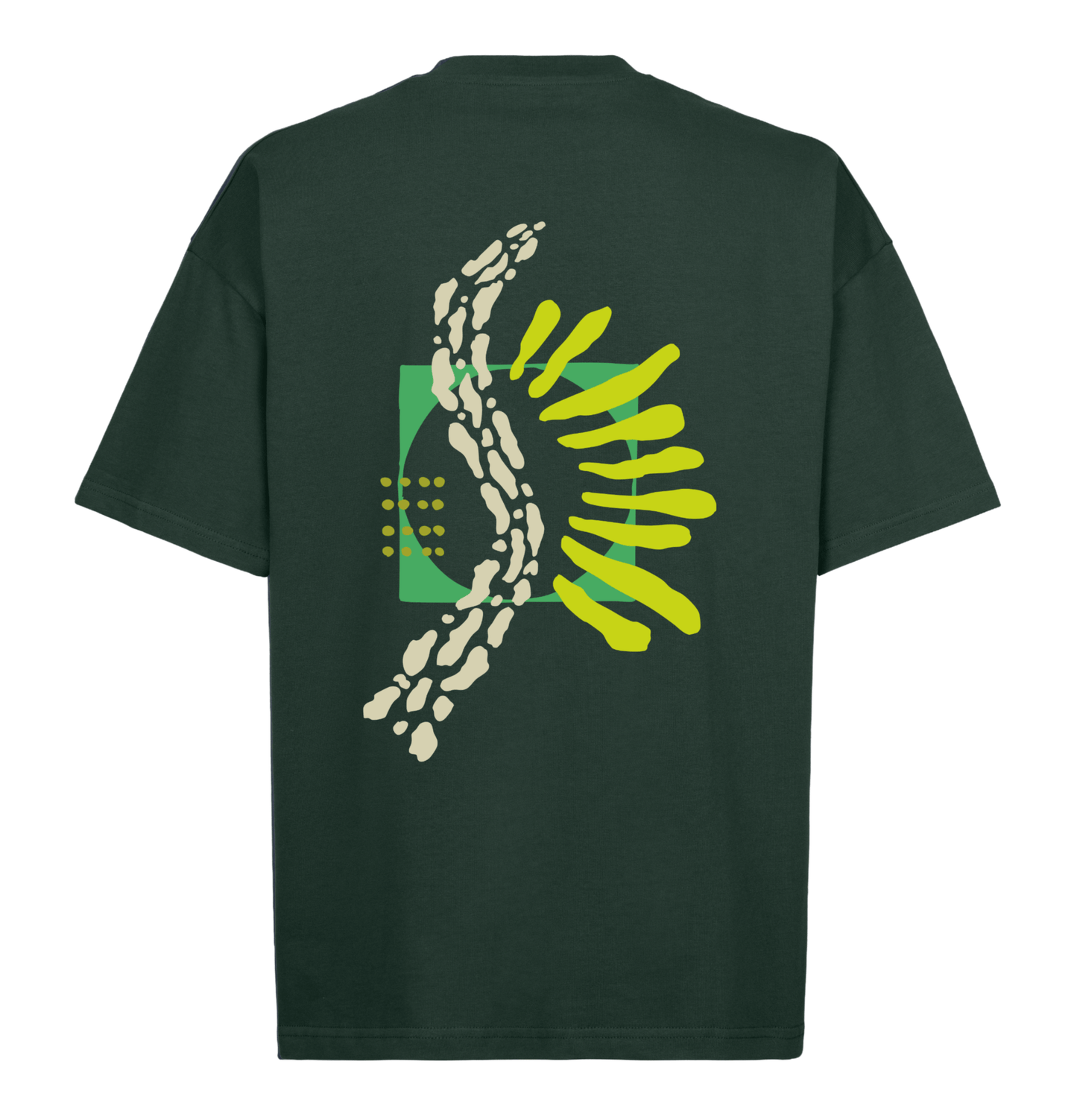 Unison Tee - Wild Green - here\\\now.