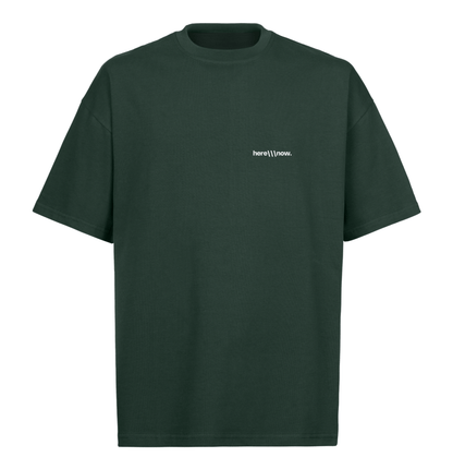 Unison Tee - Wild Green - here\\\now.